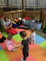 children  on mats